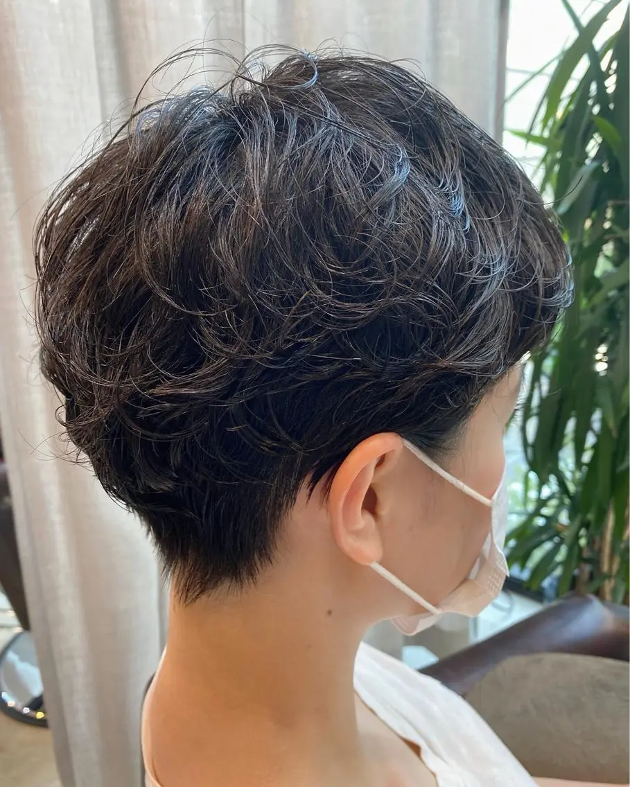 ショート ベリーショート ショートヘア 愛されヘア♪ 大森春奈のヘアスタイル