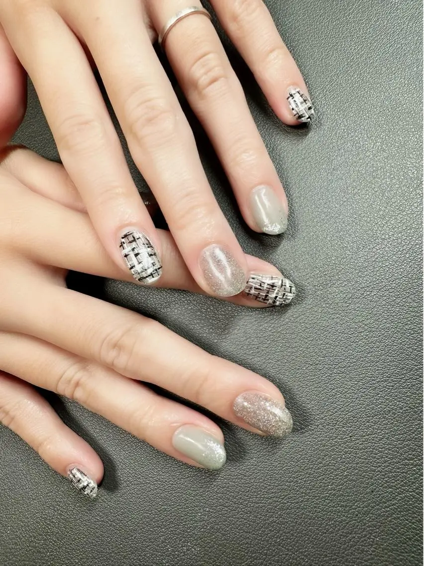 ネイル ラメ(グリッター) ワンカラーネイル ハンドネイル no-birisu nailのネイルデザイン