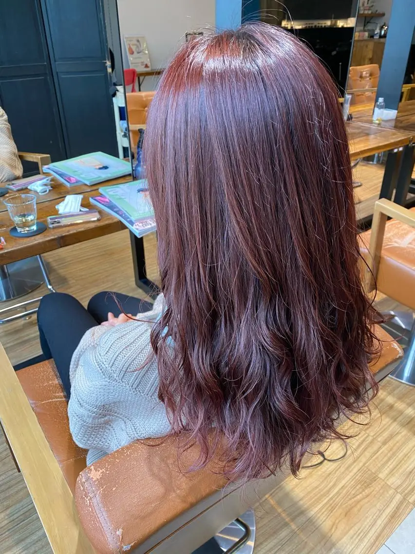 セミロング レイヤーカット🫧 /髪質改善✨TOWAのヘアスタイル