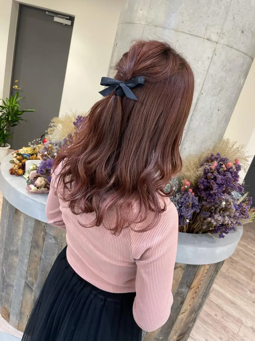 セミロング Loob.TOKYO MIYA🌈のヘアスタイル