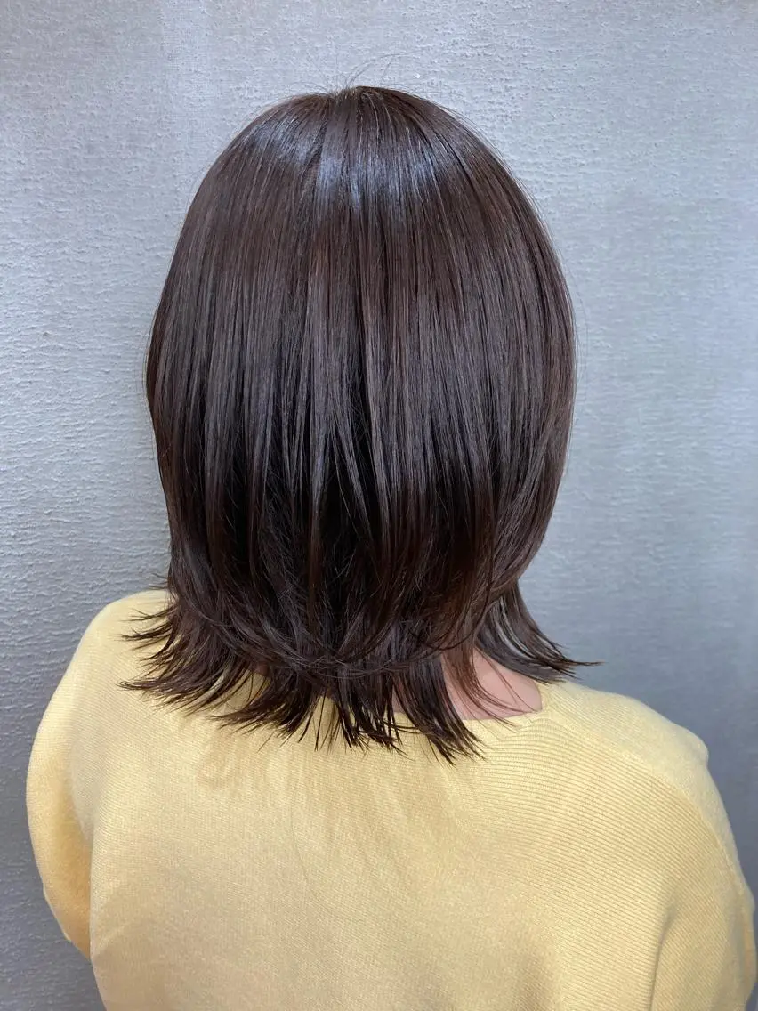 ミディアム カラー 豊中/メンズ特化 岡田 龍之介のヘアスタイル