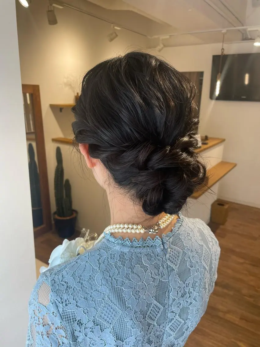 ヘアアレンジ ヘアセット CECIL 瑞希のヘアスタイル