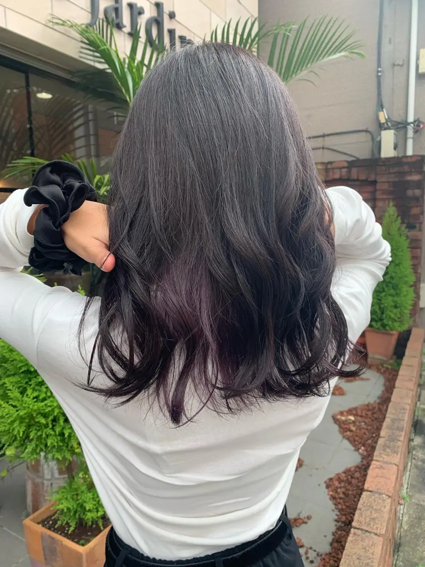 ミディアム カット ヘアカラー SHIAN 八王子👼鬼塚さやかのヘアスタイル