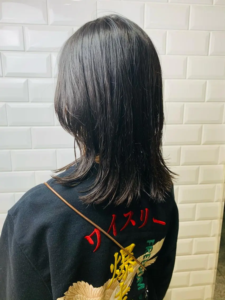 ミディアム パーマ appiis 柳田葵　横浜のヘアスタイル
