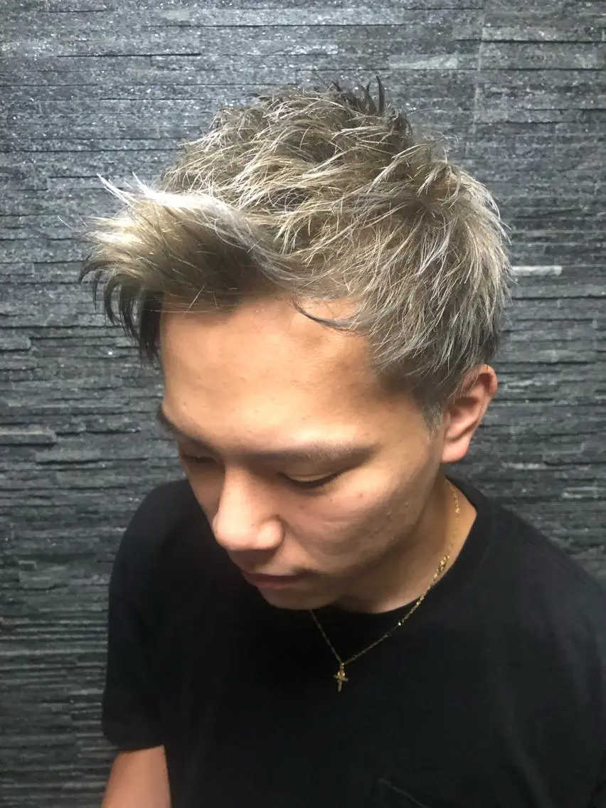 ショート メンズ ✨メンズカット 無料‼️✨土尾快斗のヘアスタイル
