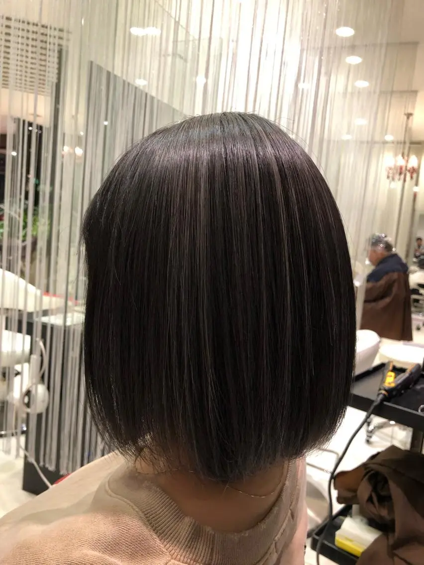 ミディアム カラー ヘアアレンジ カット ヘアカラー トリートメント 大塚 貴之のヘアスタイル