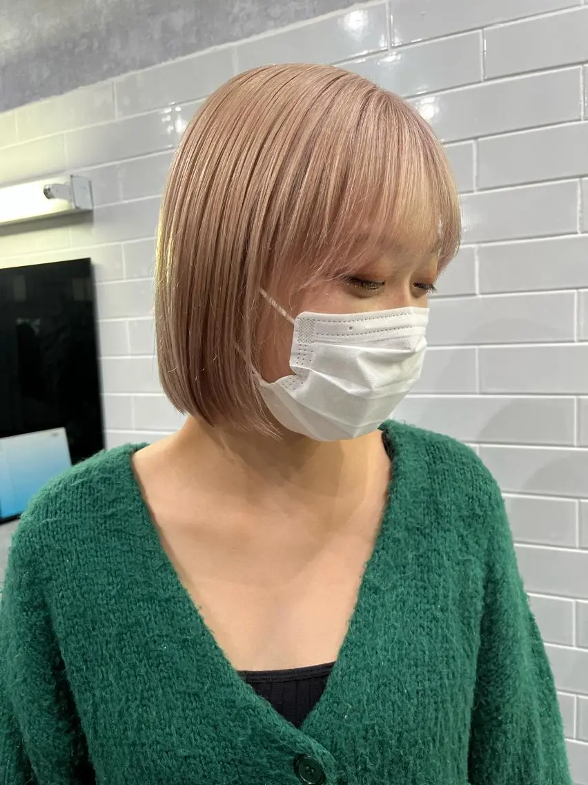 ショート カラー ヘアカラー トリートメント 垢抜けレイヤー✂️ RYOTAのヘアスタイル