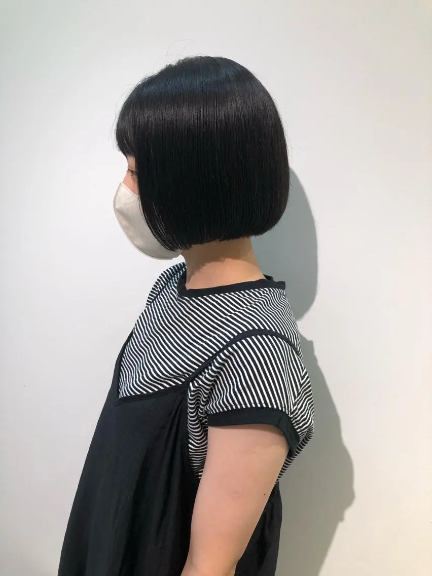 ショート カラー ボブ カット ヘアカラー 髪質改善/レイヤー/ お顔まわり/Ami.のヘアスタイル