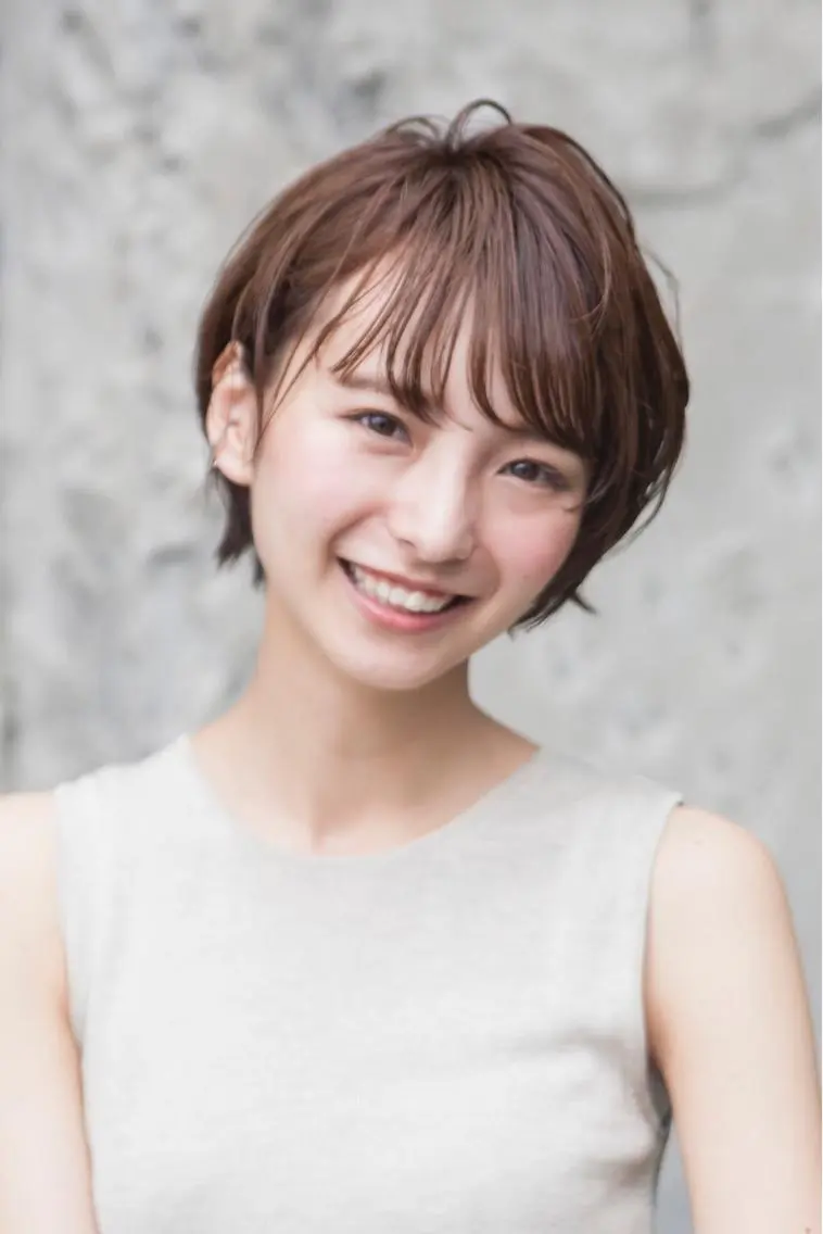 ショート ショートボブ ボブ ショートヘア カット ヘアカラー トリートメント ヘッドスパ ヘアセット 大宮/山口 竣也のヘアスタイル