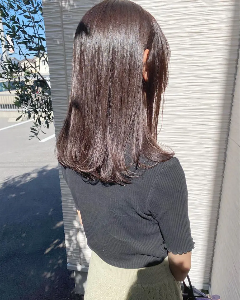 セミロング カラー ブラウンカラー 【浜松・豊橋】 ニシモトのヘアスタイル