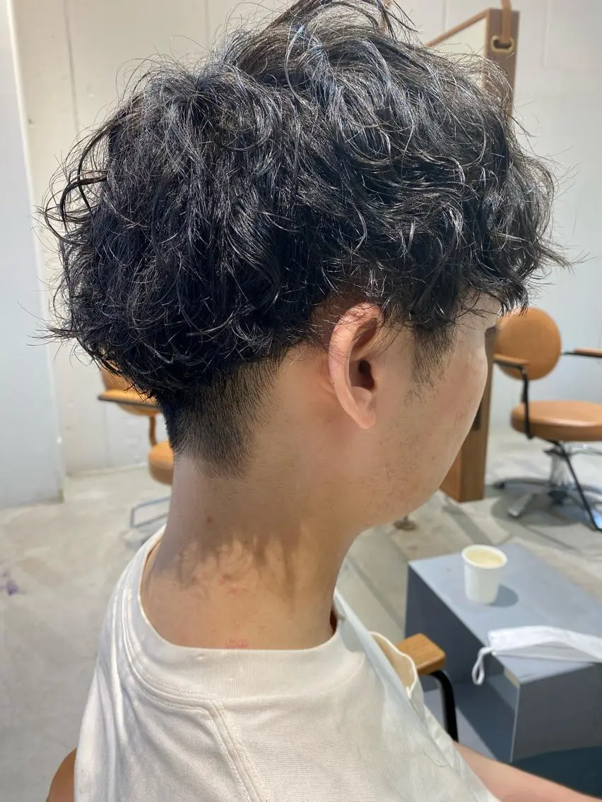 ショート メンズ 似合わせレイヤー 阿波座/ふじむらのヘアスタイル