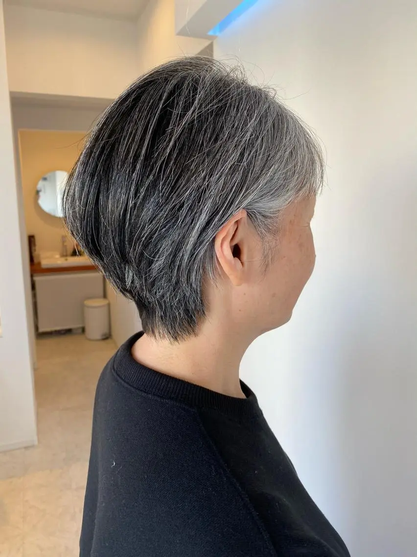 ショート ショートヘア Ze sealのヘアスタイル