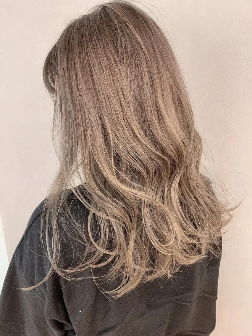 ロング カラー box  mico. mutsumiのヘアスタイル