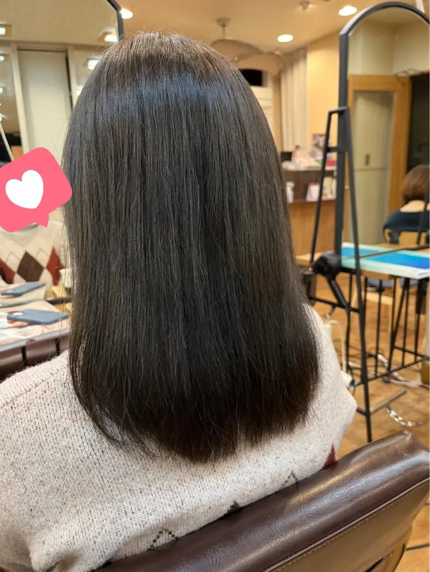 ミディアム カラー ブリーチ ヘアカラー NUMBER 天王寺 🌼yuriのヘアスタイル