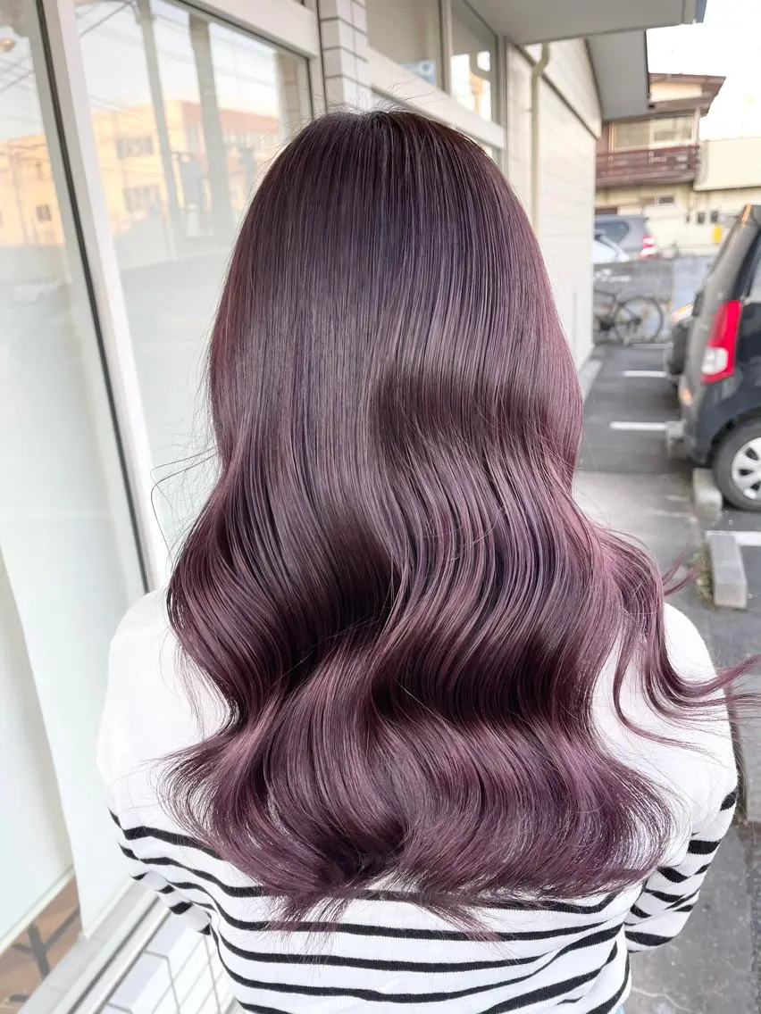 ロング カラー 菊地 良太のヘアスタイル