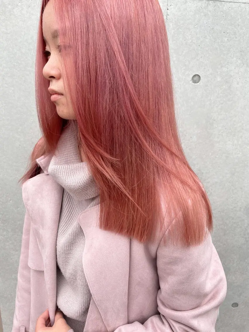 セミロング カラー ブリーチ カット ヘアカラー トリートメント ヘアセット センスをお届けします 大谷将生infpのヘアスタイル