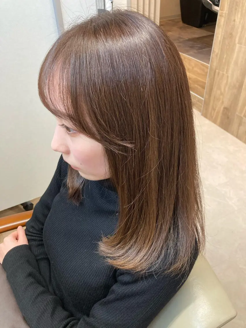 セミロング Chainon 山中 拓也のヘアスタイル