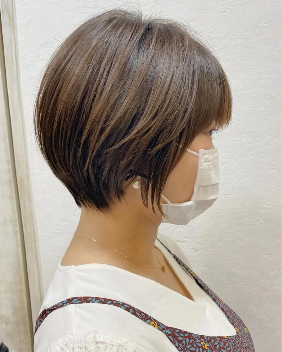 ショート 丸みショート ショートヘア ショート特化⭐️浅田 大輝Orangeのヘアスタイル