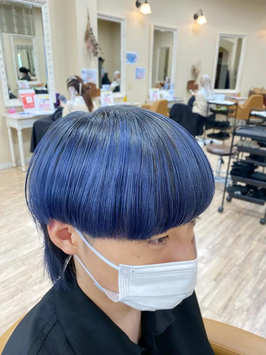 カラー SALOWIN栄 高須大貴のヘアスタイル