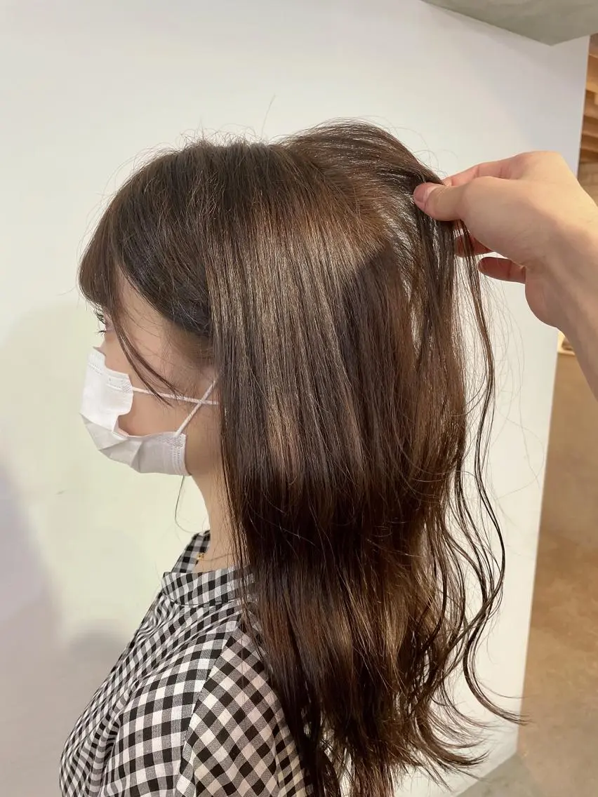 セミロング 髪質改善/美髪矯正 🪼土屋そーたのヘアスタイル