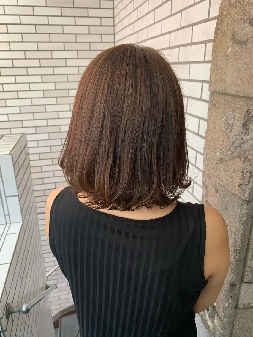 ミディアム カット オージュアソムリエ DAIKI⭐️のヘアスタイル
