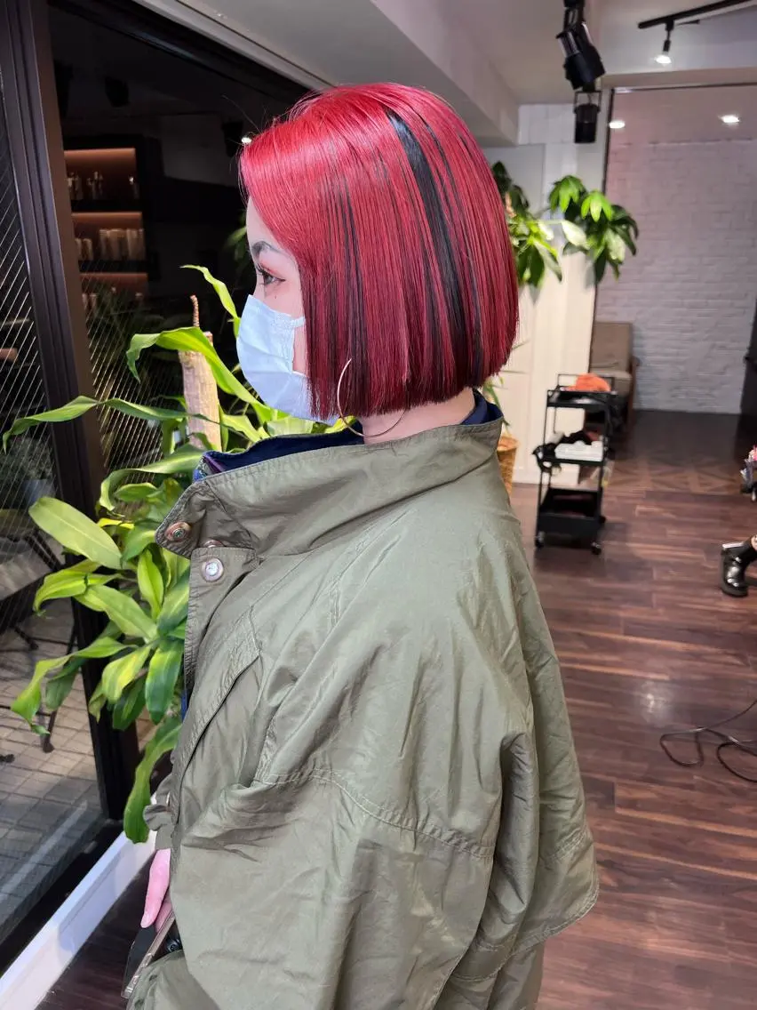 ショート カラー ブリーチ ダブルカラー ハイトーンカラー イルミナカラー インナーカラー 🧡色落ちまで2度 楽しめる🧡ヨシキのヘアスタイル