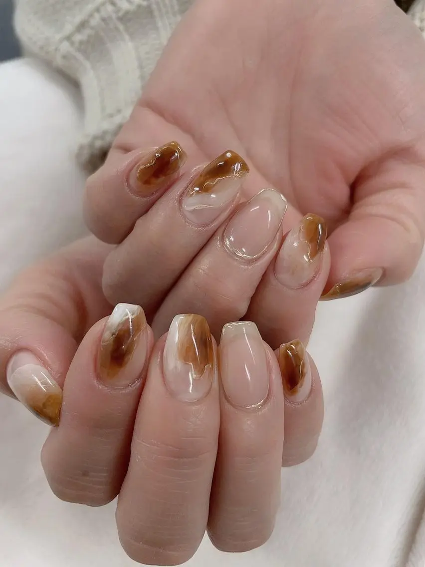 ネイル ハンドネイル Nail salon ✩ アトランティカのネイルデザイン