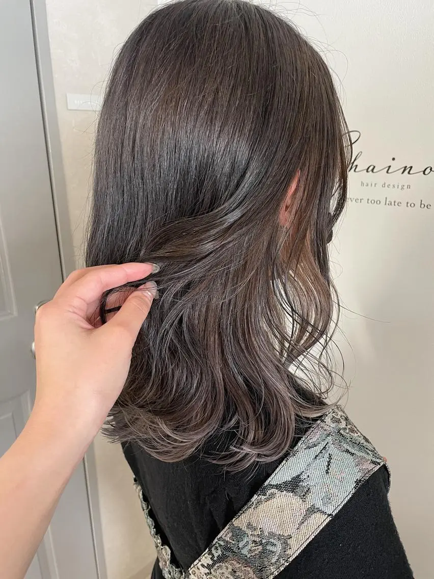 セミロング カラー 筑紫通り沿い | eNeのマツエク・マツパデザイン