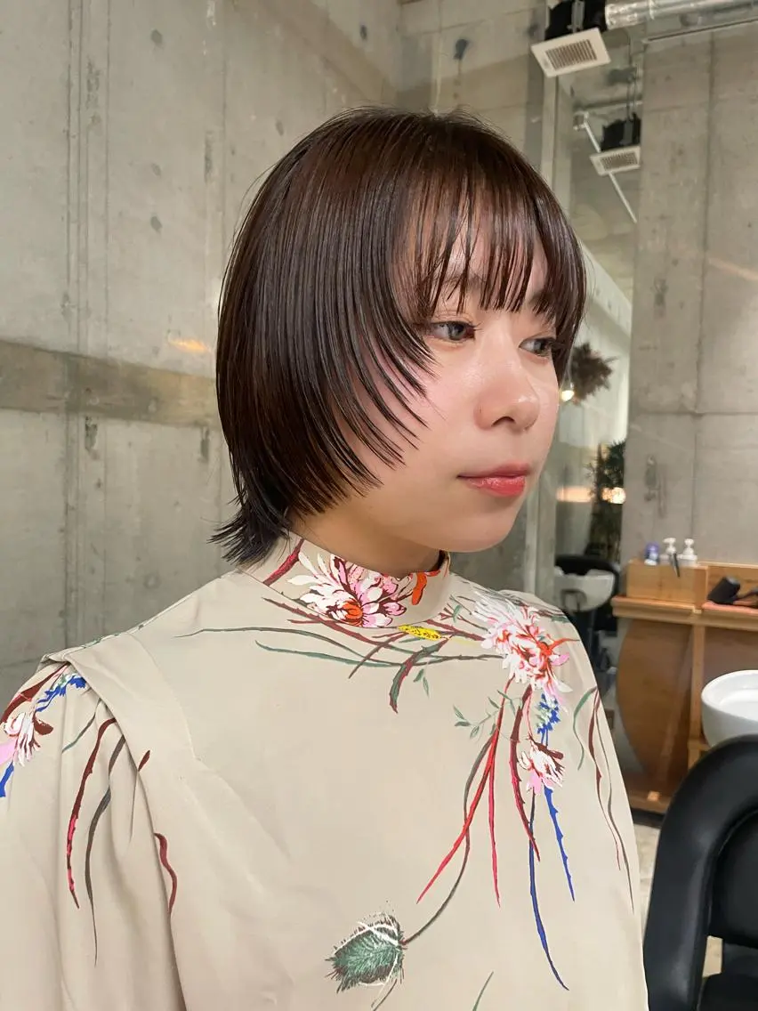 ミディアム wewe: momoeのヘアスタイル