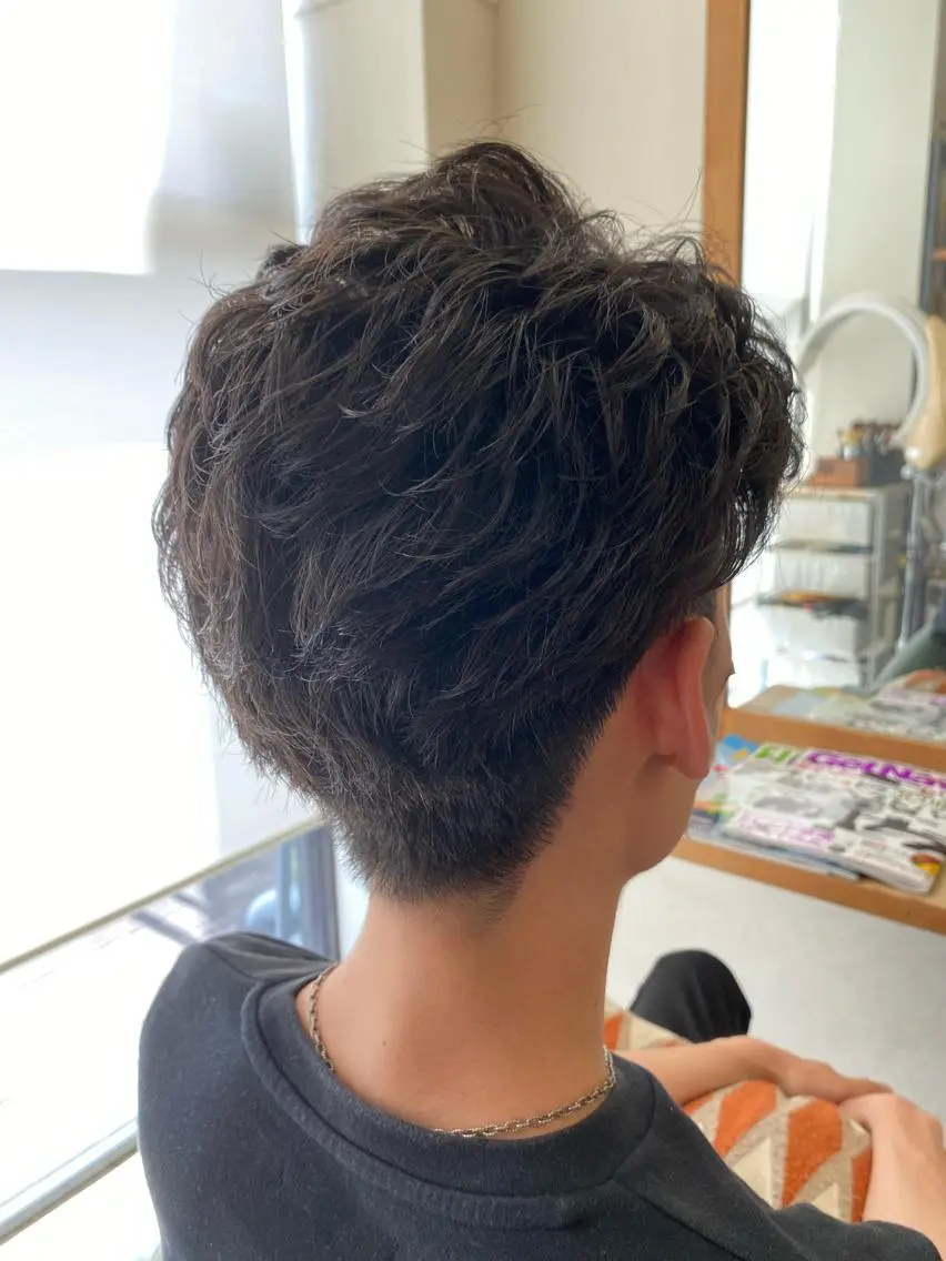 ショート メンズ 西村 恵祐のヘアスタイル