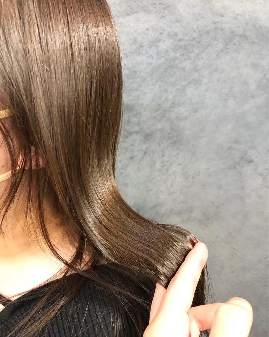 セミロング カラー ヘアアレンジ カット ヘアカラー トリートメント メンズ特化✂️栗原 侑也のヘアスタイル