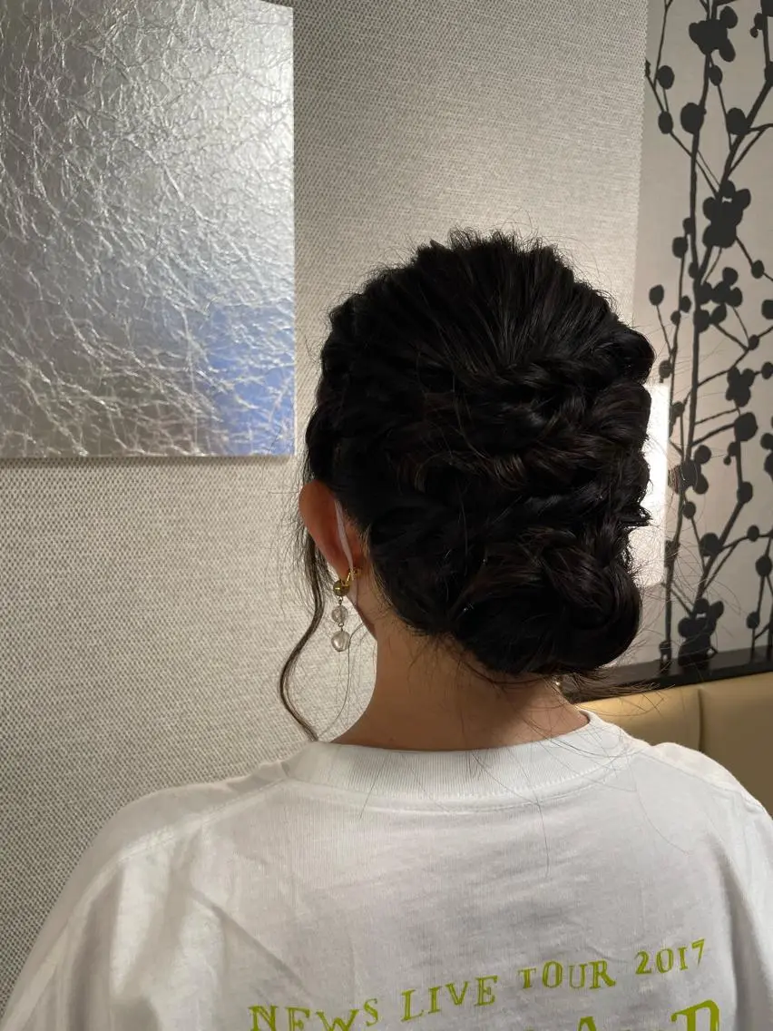 ロング ヘアアレンジ ヘアセット ALLEN hair /まなのヘアスタイル