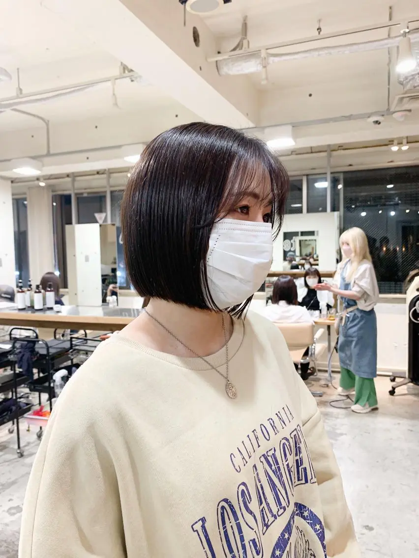 ショート カラー パーマ ボブ カット トリートメント スパイキーショート/ メンズヘア/hugeのヘアスタイル