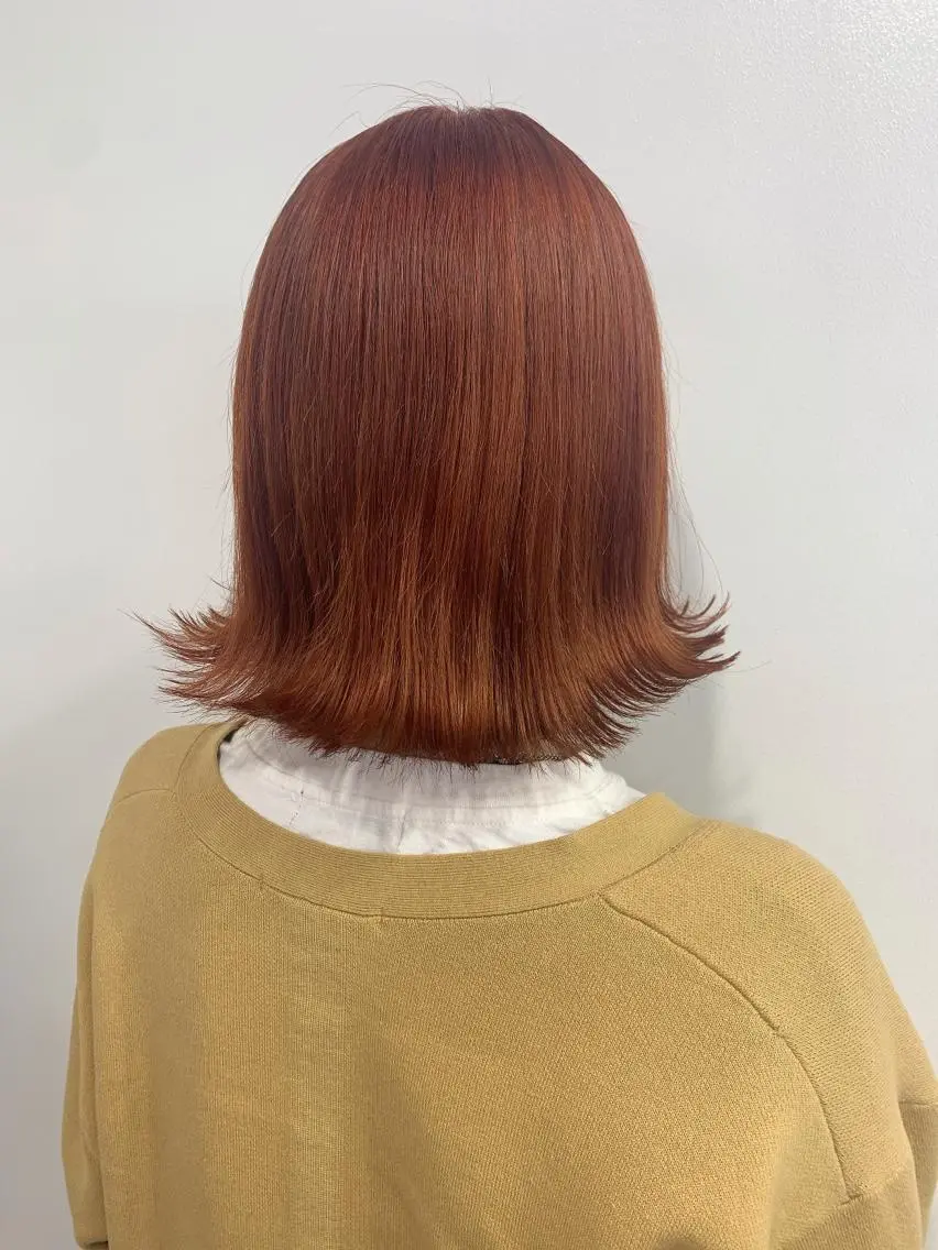 ミディアム カラー レイヤー×グレージュ /ピンク🩷mioのヘアスタイル