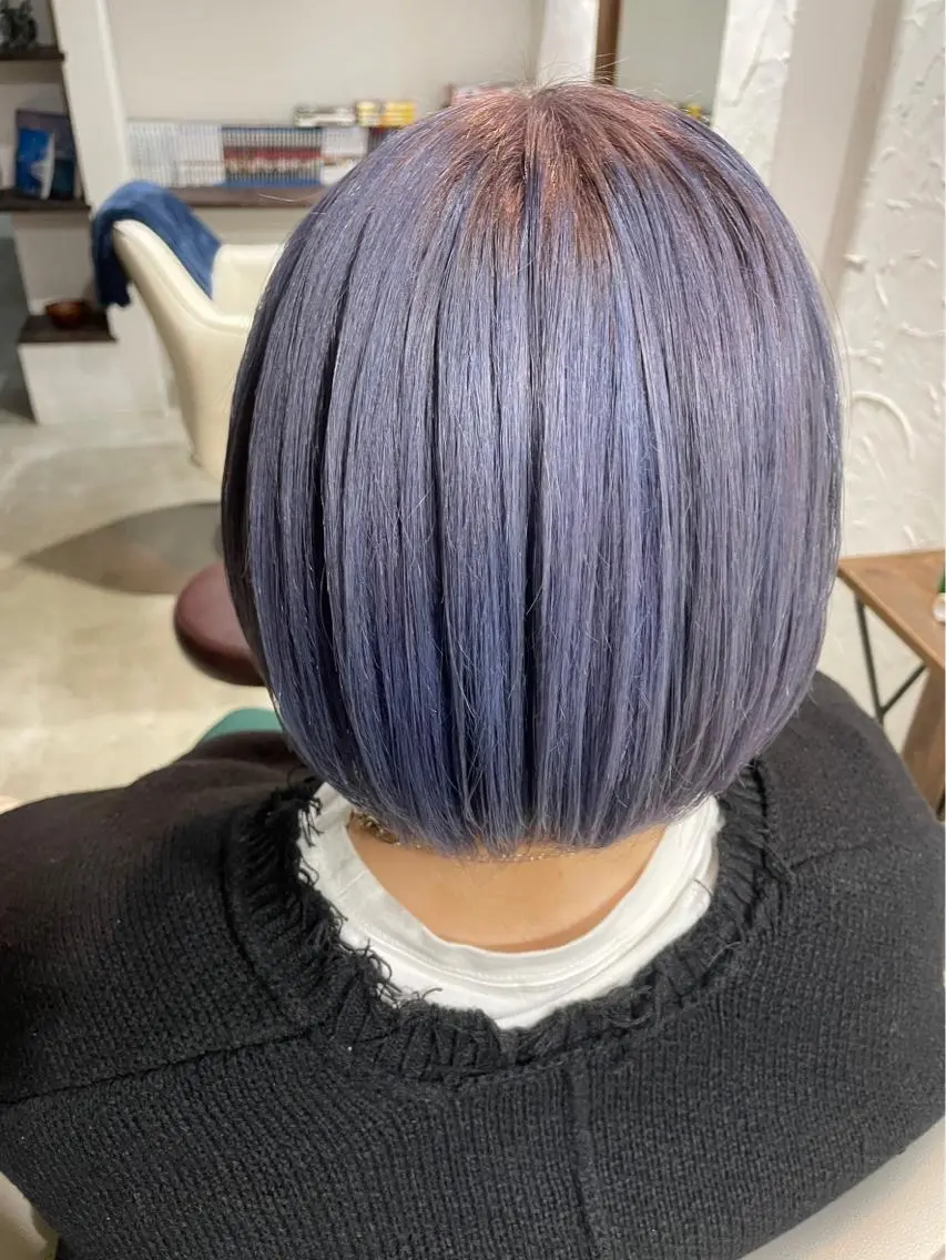カラー ヘアカラー 千葉 未羽🩶のヘアスタイル