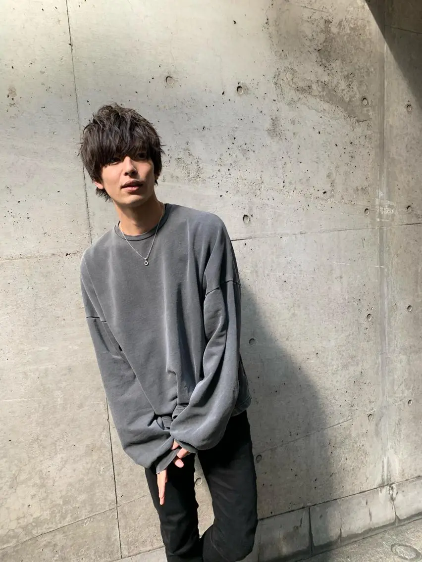 ミディアム メンズ 撮影モデル 新宿メンズNo.1 代表:中野拓也のヘアスタイル