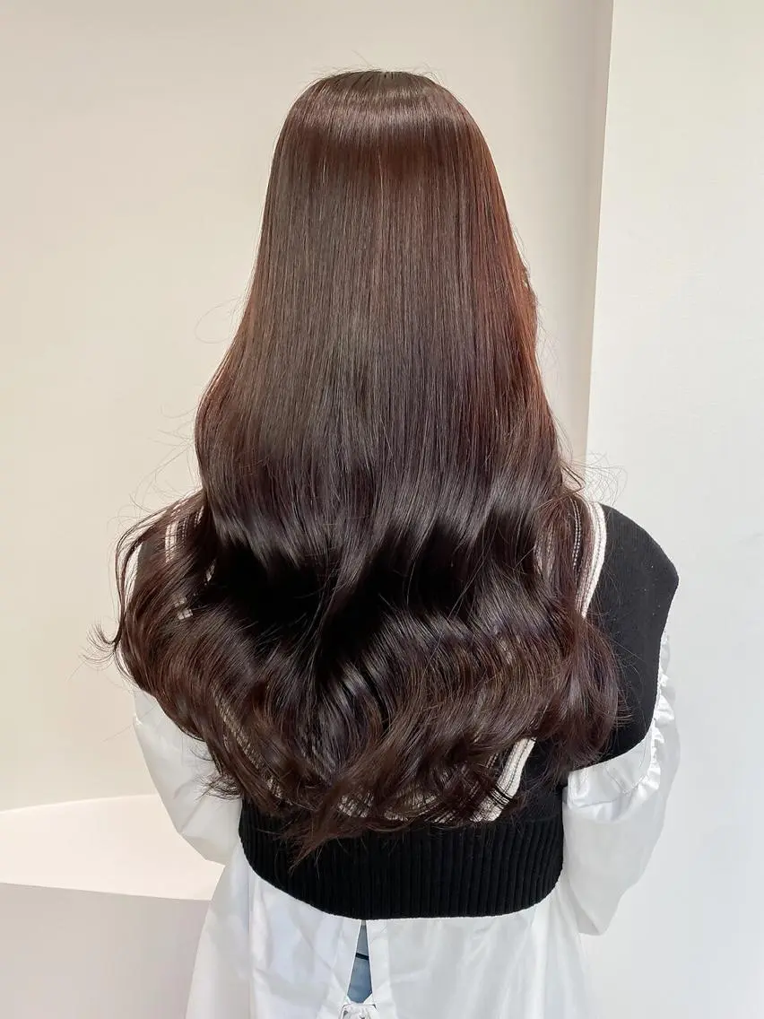 ロング 顔周りカット 韓国風ヘア レイヤーカット カット ヘアカラー トリートメント だいや/メンズパーマ メンズカット/名古屋のヘアスタイル