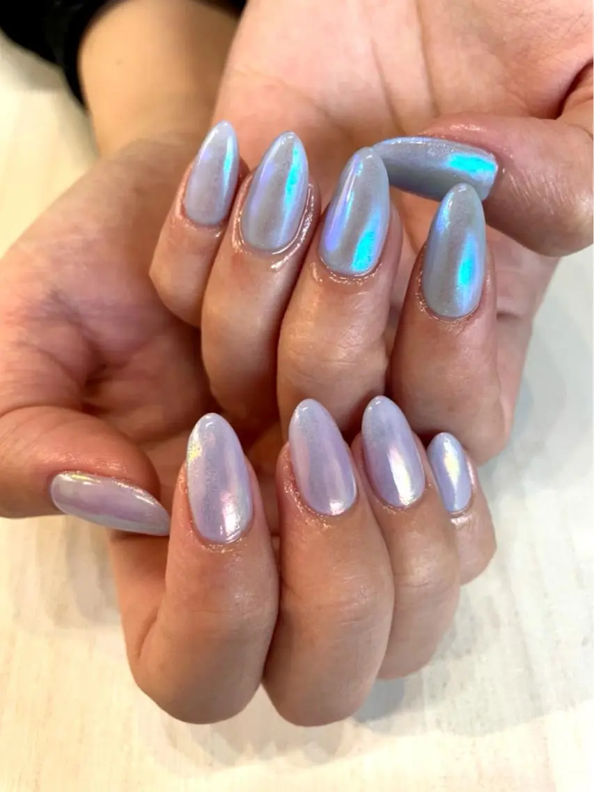 ネイル オーロラネイル spell nailのネイルデザイン