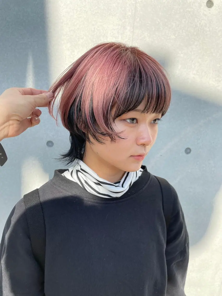 ショート カラー ブリーチモデル募集中 小柴のヘアスタイル