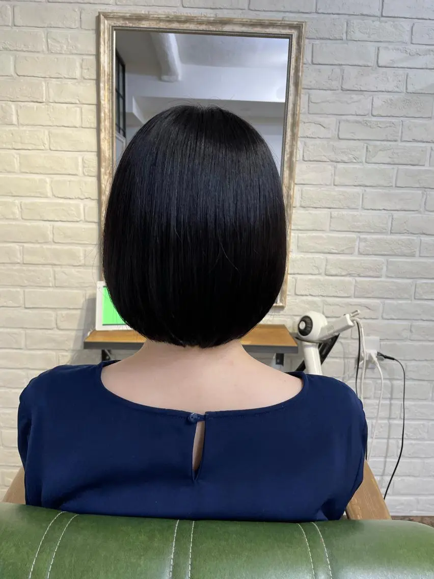 ミディアム ボブ ✨透明感カラー🌱 上村　舜のヘアスタイル