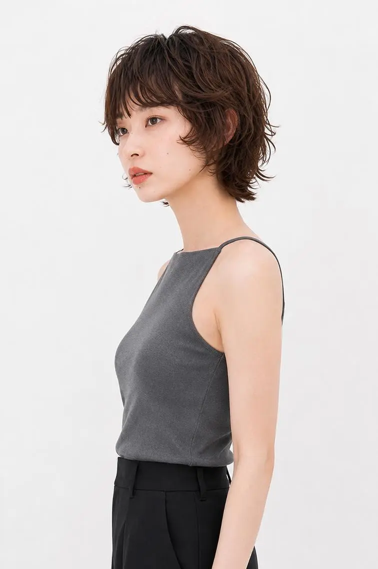 ショート パーマ カラー カット ヘアカラー パーマ ダメージレス コバヤシ ヒロヒトのその他イメージ