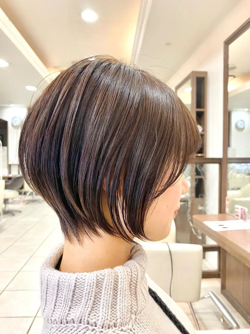 ショート ショートヘア カット ヘアカラー トリートメント 《大人気髪質改善》 プログレス国分寺店のヘアスタイル