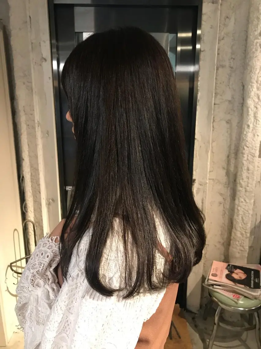 ロング カラー 髪質改善カラー/艶髪 LISAのヘアスタイル