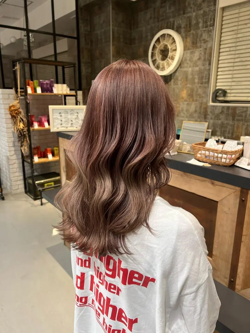 セミロング カラー 🔥メンズパーマ🔥 鈴木 翔斗のヘアスタイル