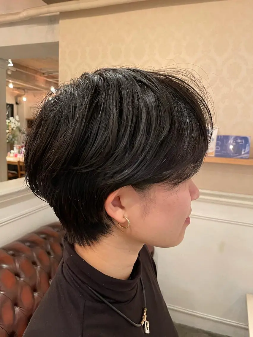 ショート ヘアアレンジ ショートボブ ボブ ショートヘア カット トリートメント ヘッドスパ 韓国風カット/ 髪質改善 黒崎のヘアスタイル