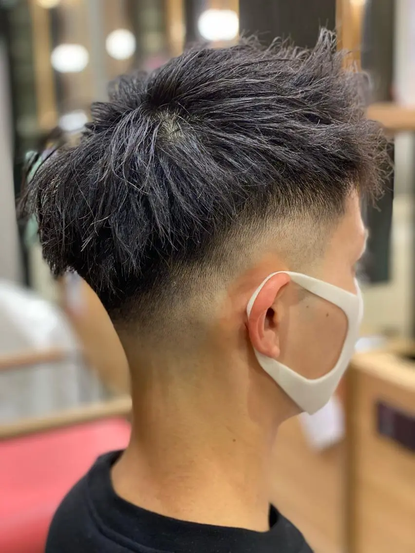メンズ unopulir 景山 凌のヘアスタイル