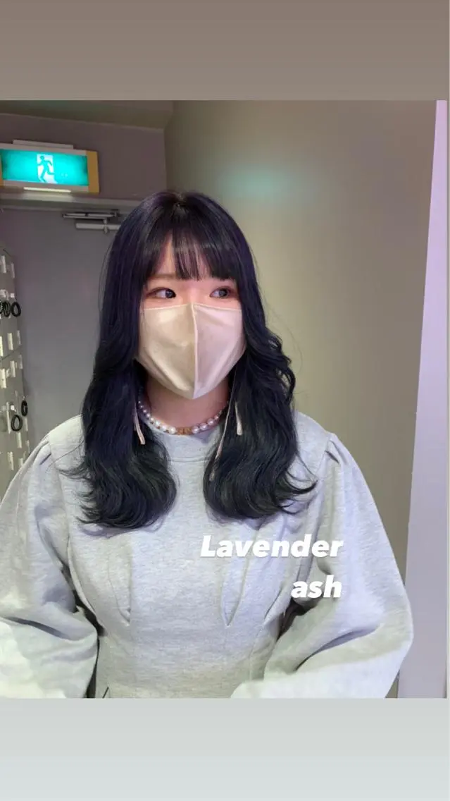 セミロング カラー パーマ ヘアアレンジ メンズ キッズ ネイル マツエク・マツパ KANAMI 🌏のヘアスタイル