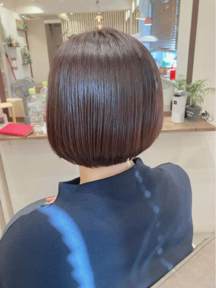ショート ボブ 撮影モデル募集中☆ オグリヤスエのヘアスタイル