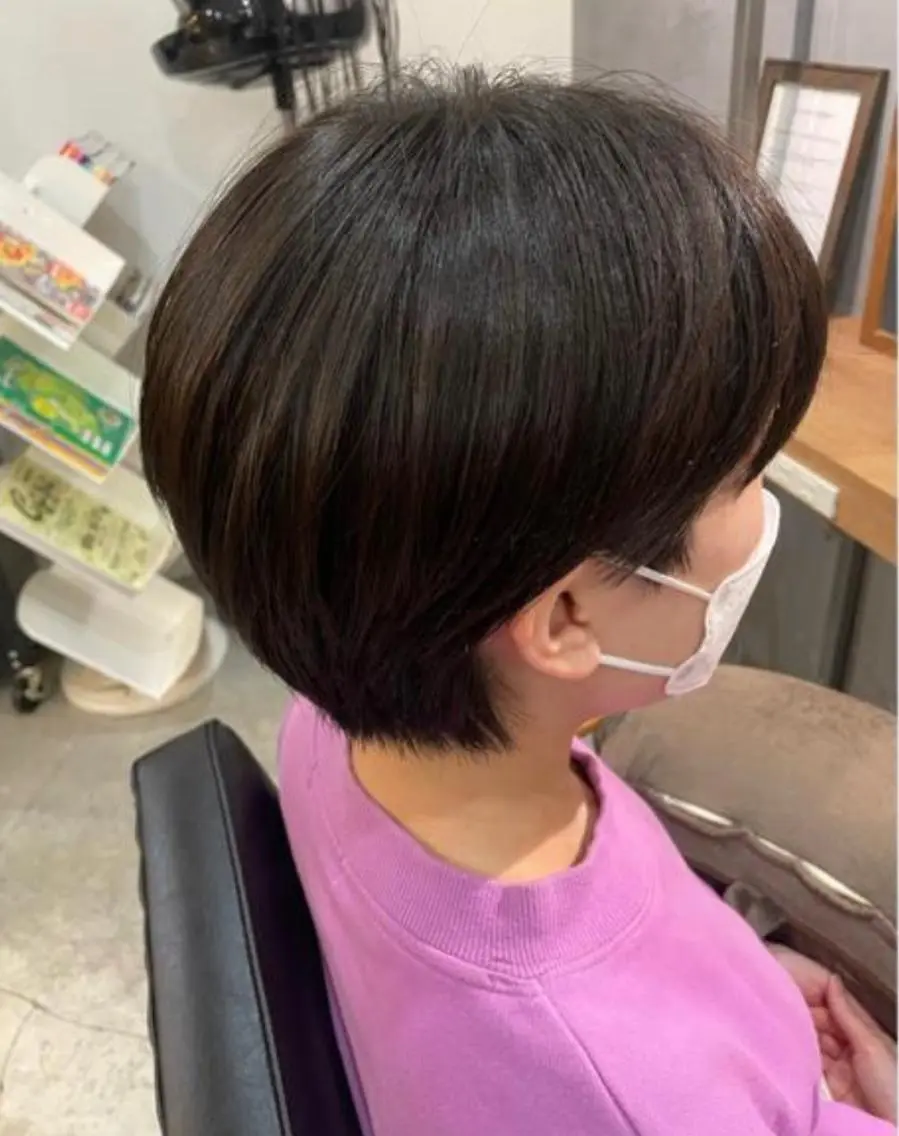 ショート 髪質改善 顔周りカット 🎀サヤカ🎀のヘアスタイル