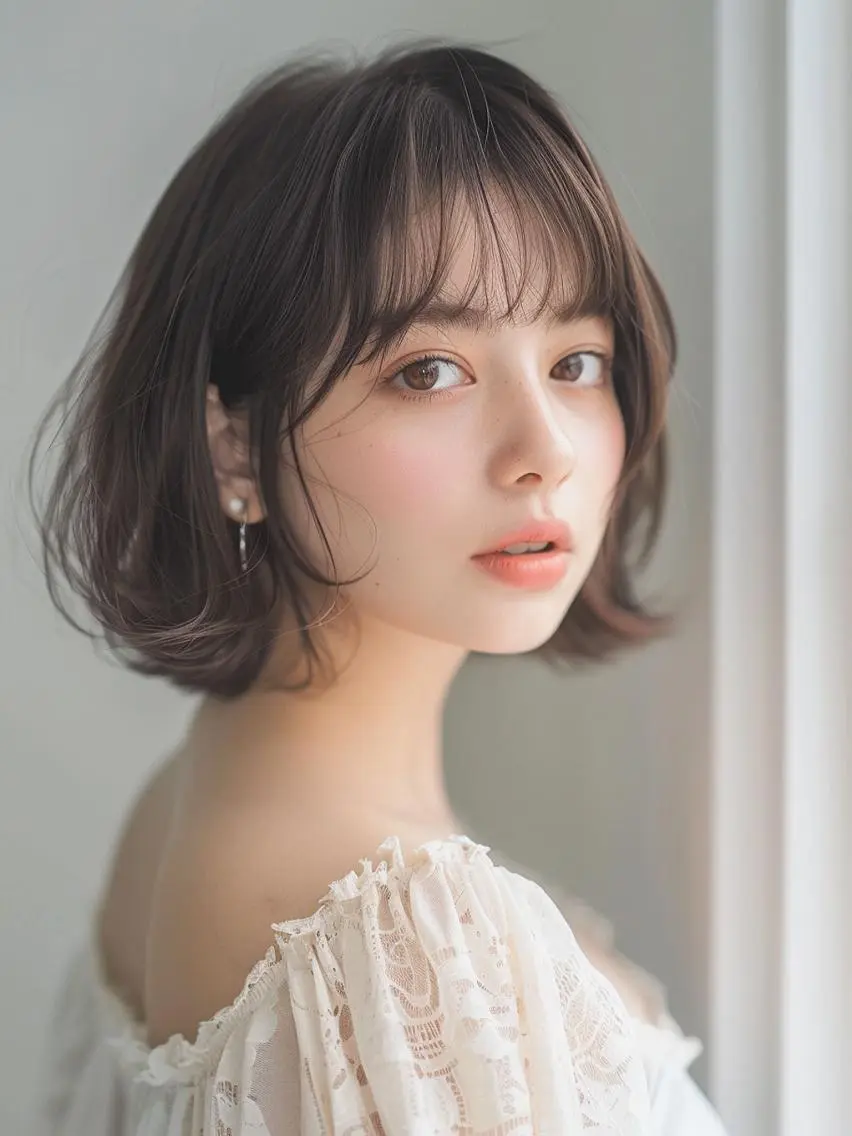 ミディアム ヘアカラー トリートメント 白髪染め専門/ 髪質改善/Tomoのヘアスタイル